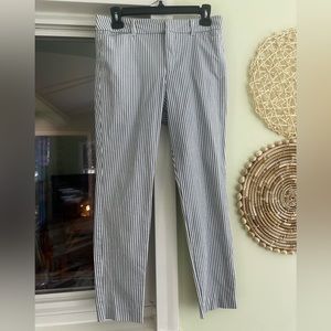 Old Navy Pixie Hi-Rise Striped Pants - Size 6